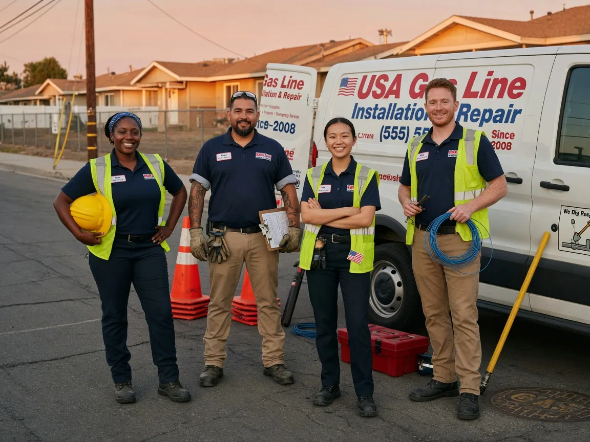 Gas Line Installation company in Reedley, CA